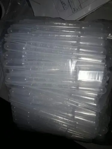Plastic 3ML Disposable Pasteur Pipette Sterilized Micropipette Tips Hospital Consumables Raj Biosis IN;27243 Lavender 3 Years