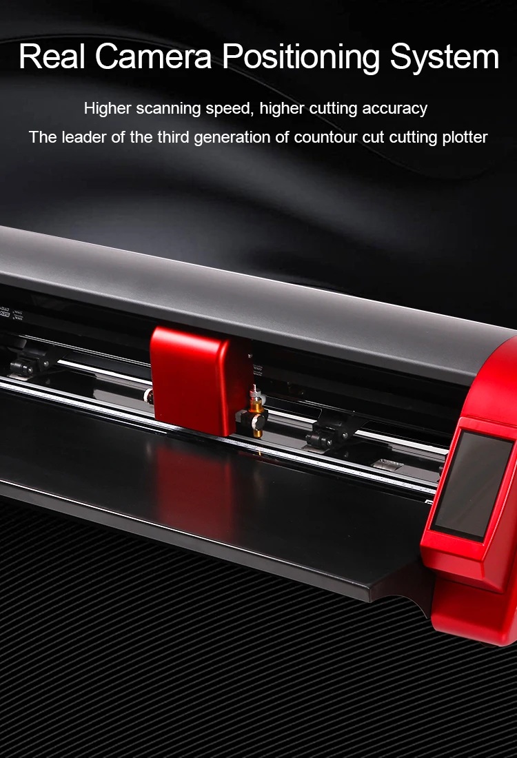 Skycut 48 inch smart double heads vinyl cutter plotter D48 built in camera
