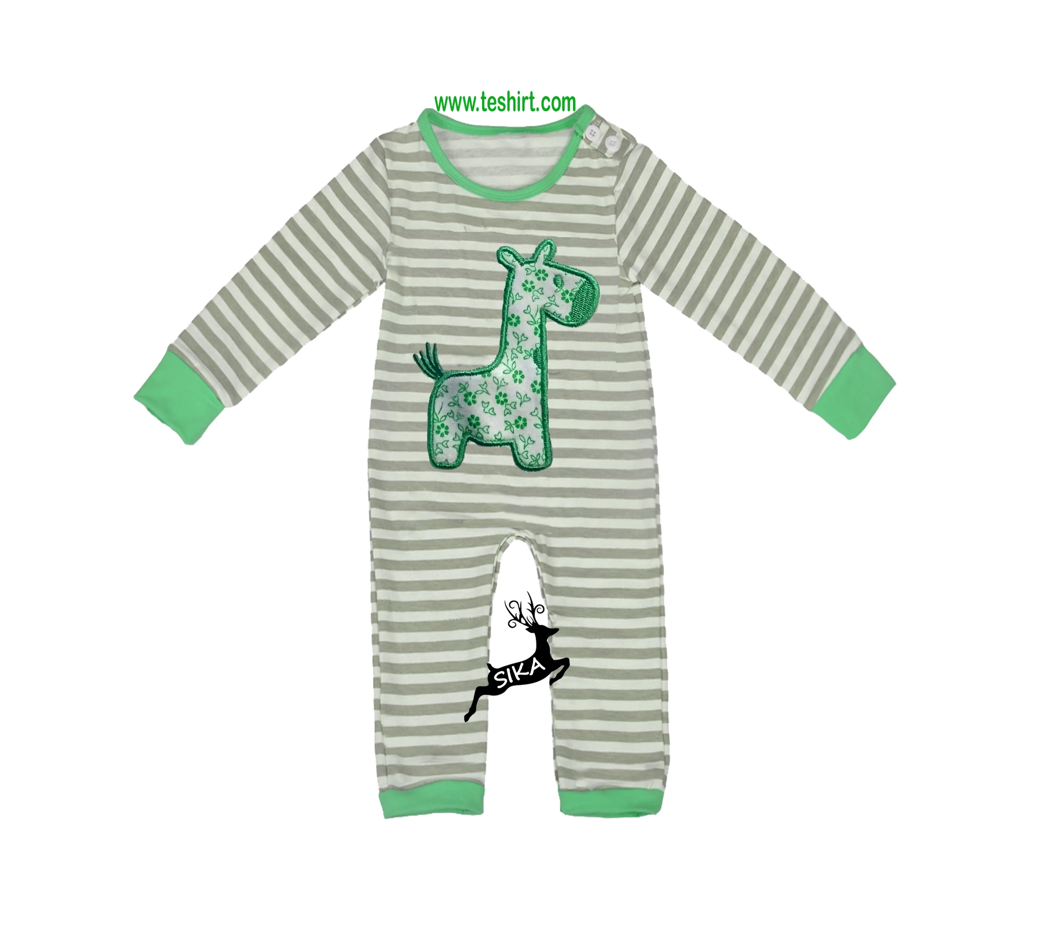 online shopping oem /odm newborn toddler organic ocs cotton Romper jumpsuit  Infant Overall Baby clothing alibaba online sale