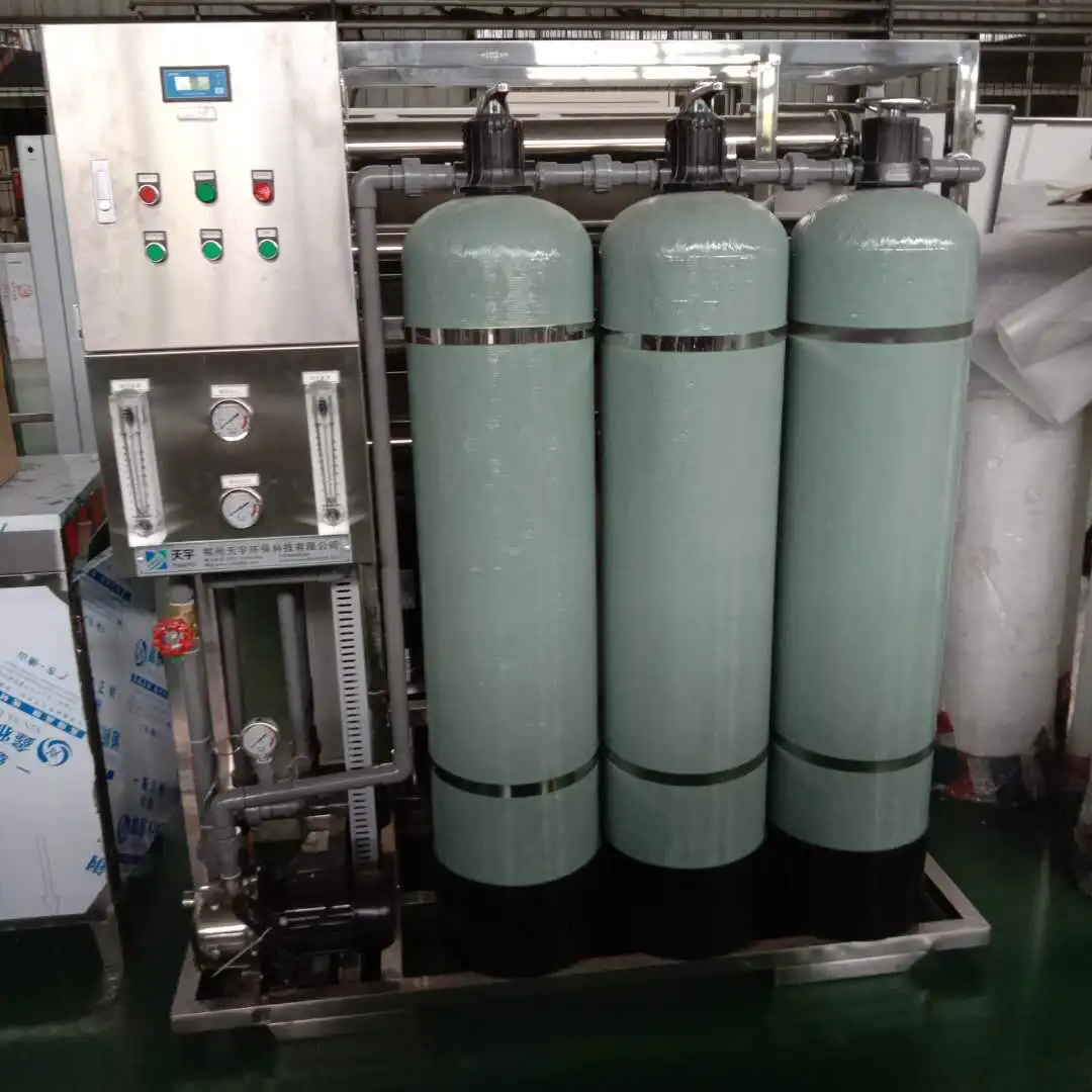 Factory price 500 LPH Reverse Osmosis RO water purifying machine water purification system ro water treatment plant machinery
