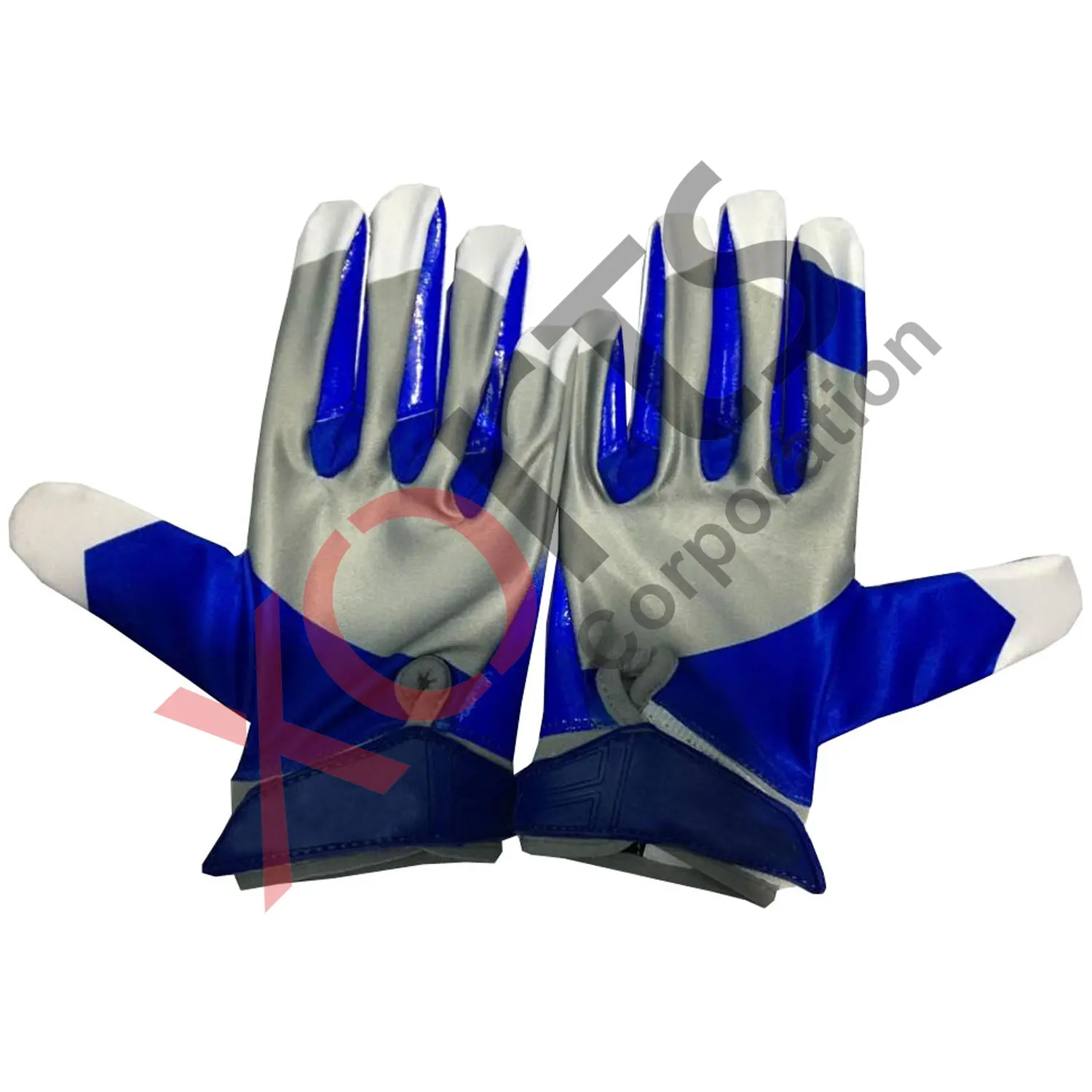 Camouflage American Football Gloves Sticky Palm
