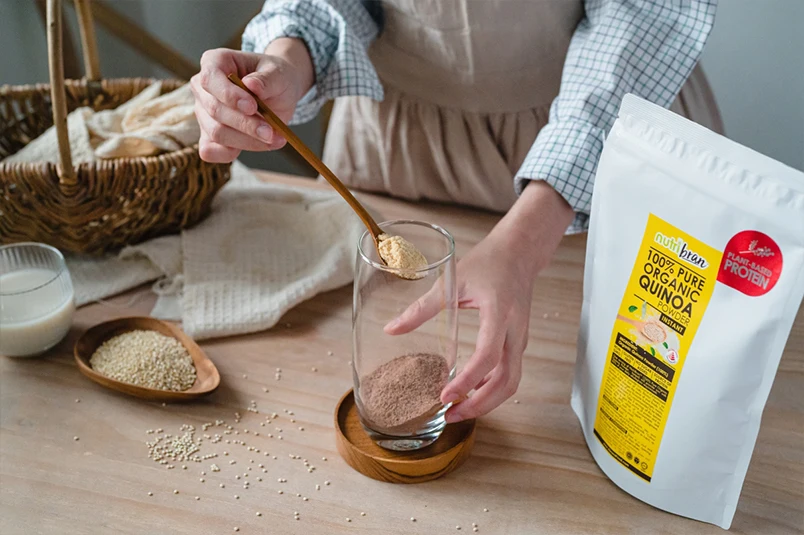 
100% Pure Organic Quinoa Powder - Instant 