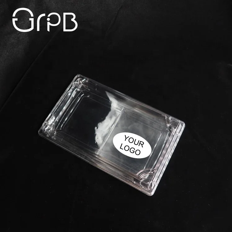 
PET plastic fast food packing sushi plate 