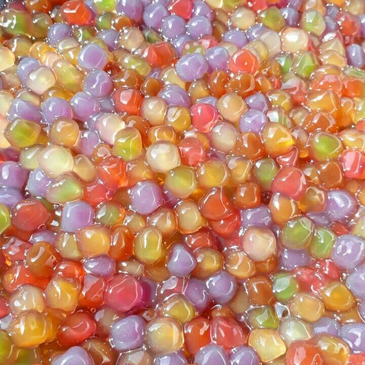 boba popping jelly bubble tea jar fruit pearls jelly accessories