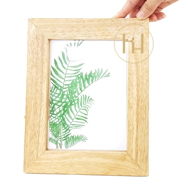 Vietnam Manufacturer Exporter Rubber Pine Dark White Light 30x40 13x18 Wood Picture Photo Frame
