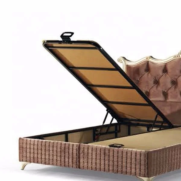 Bedroom Bed Luxury Hotel Apartment Bedroom Furniture King Size Full Size Custom Bed Base