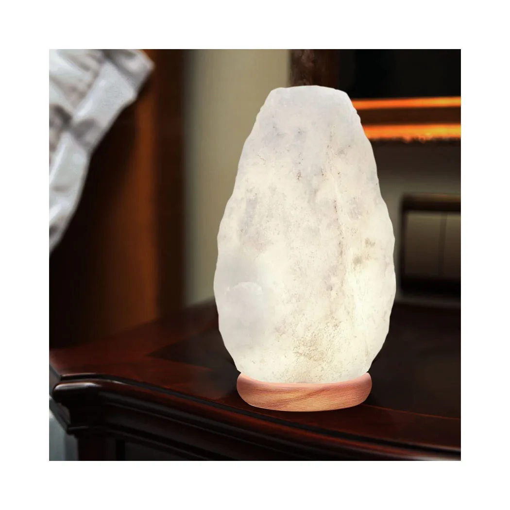 Natural Himalayan Salt Lamps Pakistan Wholesale Snow White by IMPEX PAKISTAN