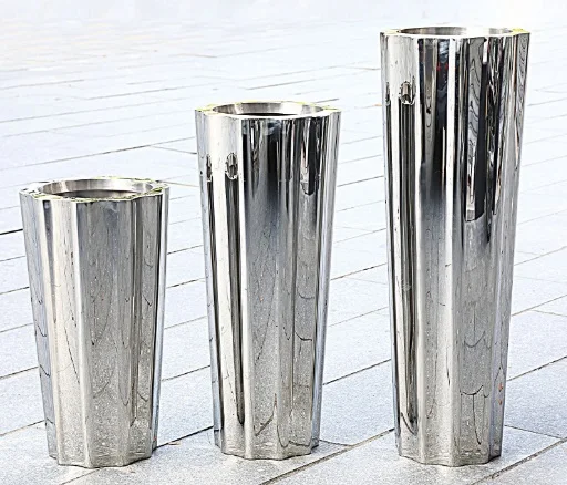 High Quality Planter Round Metal Indoor Tree Planter, Plant Pot Flower Pot Containers best quality Handmade planter