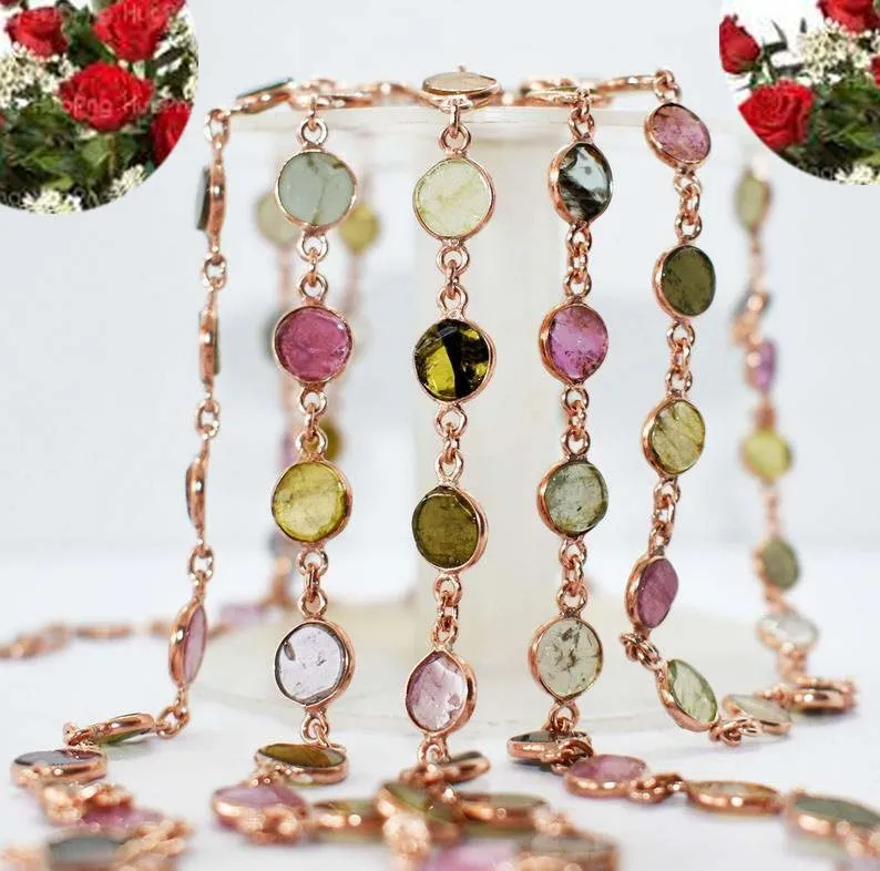 Радужный Лунный Камень, серебряный Соединитель с двойной петлей для рождественских украшений