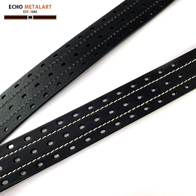 black 35mm stylish belt with genuine ladies belts