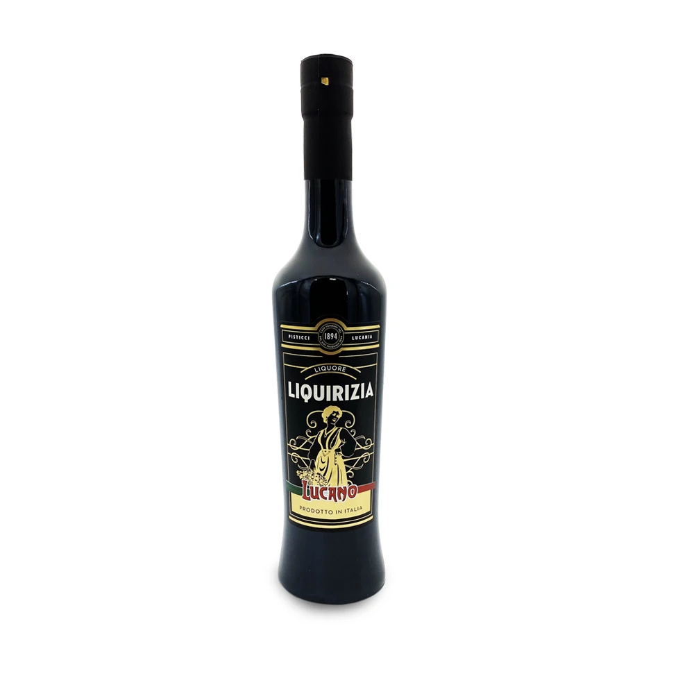 Premium Quality Italian Liquorice Natural Liqueur Liquirizia Lucano 50cl