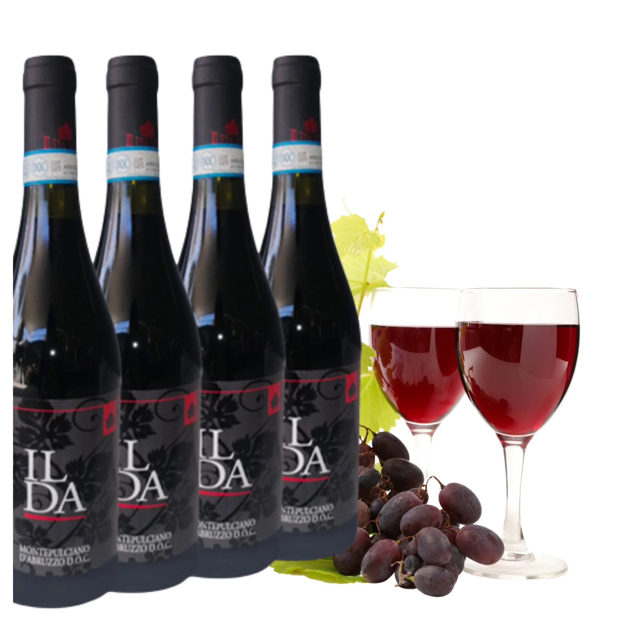 Высококачественное итальянское красное вино-Montepulciano D 2019 Ilda-бутылки для красного вина на продажу 750 мл алкоголя 13.% для экспорта