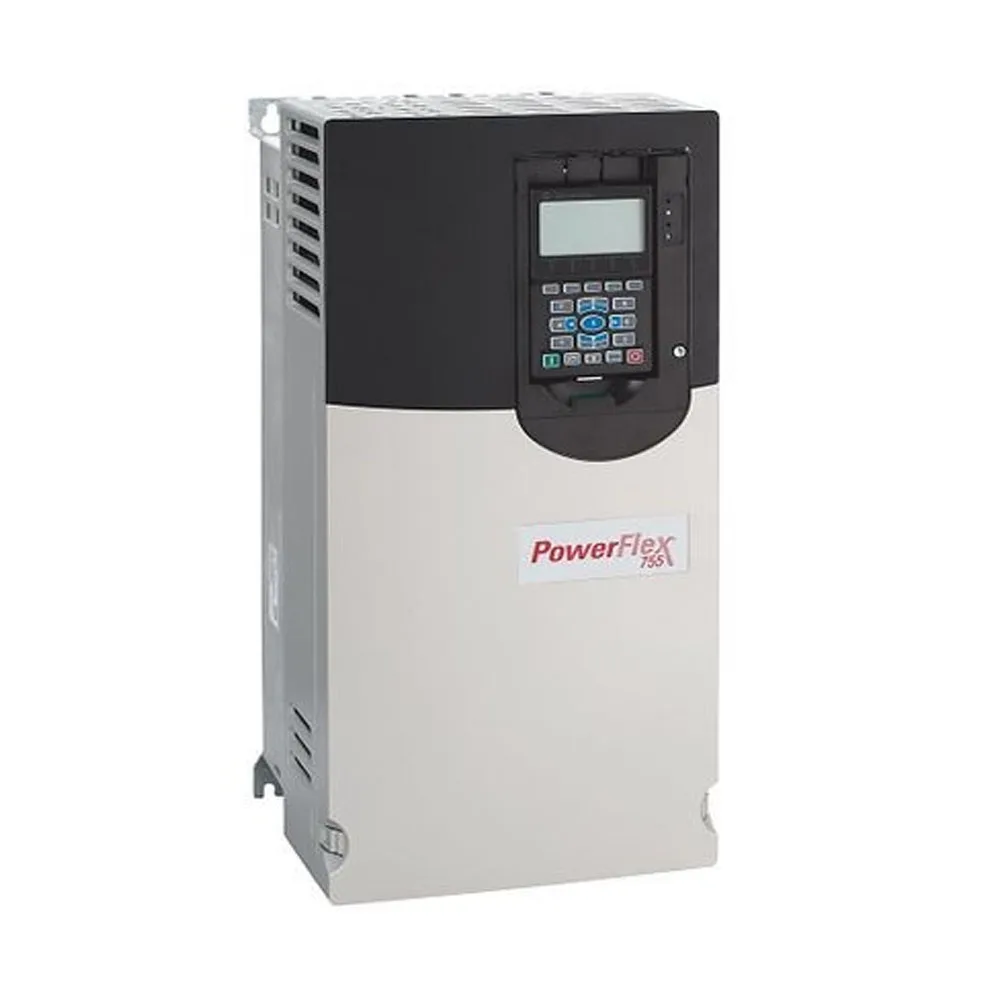 Allen Bradley 20G11NC104JA0NNNNN PowerFlex 755 Air Cooled Drive Open Type 400 VAC 104 Amps 55kW ND 45kW HD CM Jumper Installed