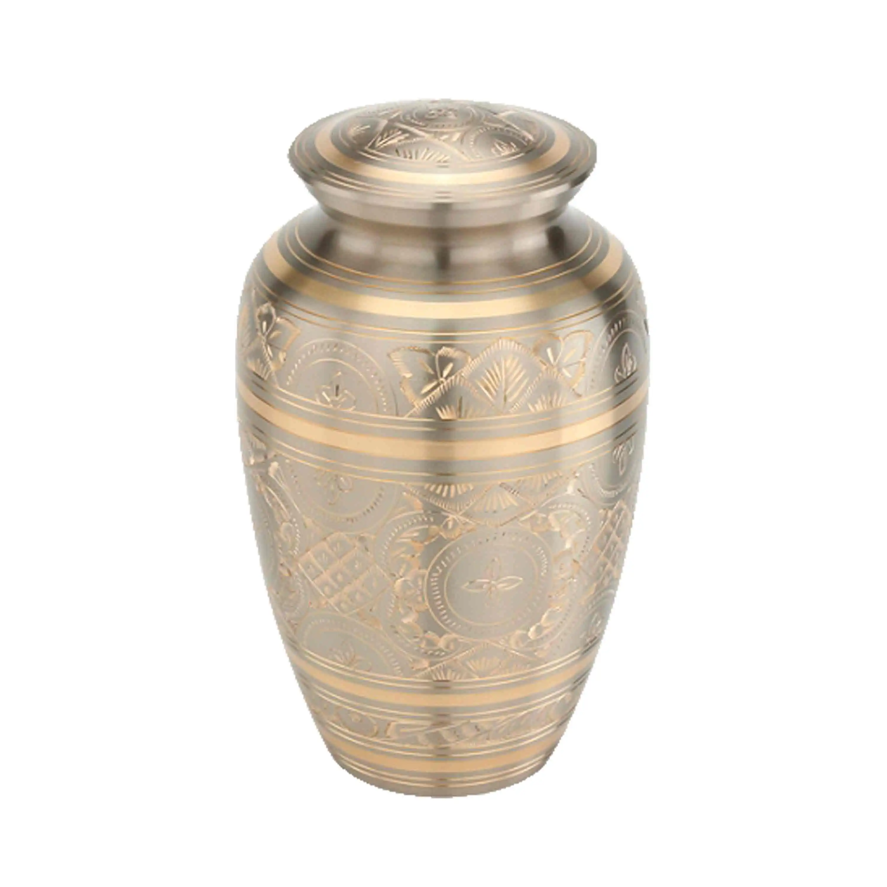 Классические похоронные серые Сияющие звёзды урны латунные для кремации золы