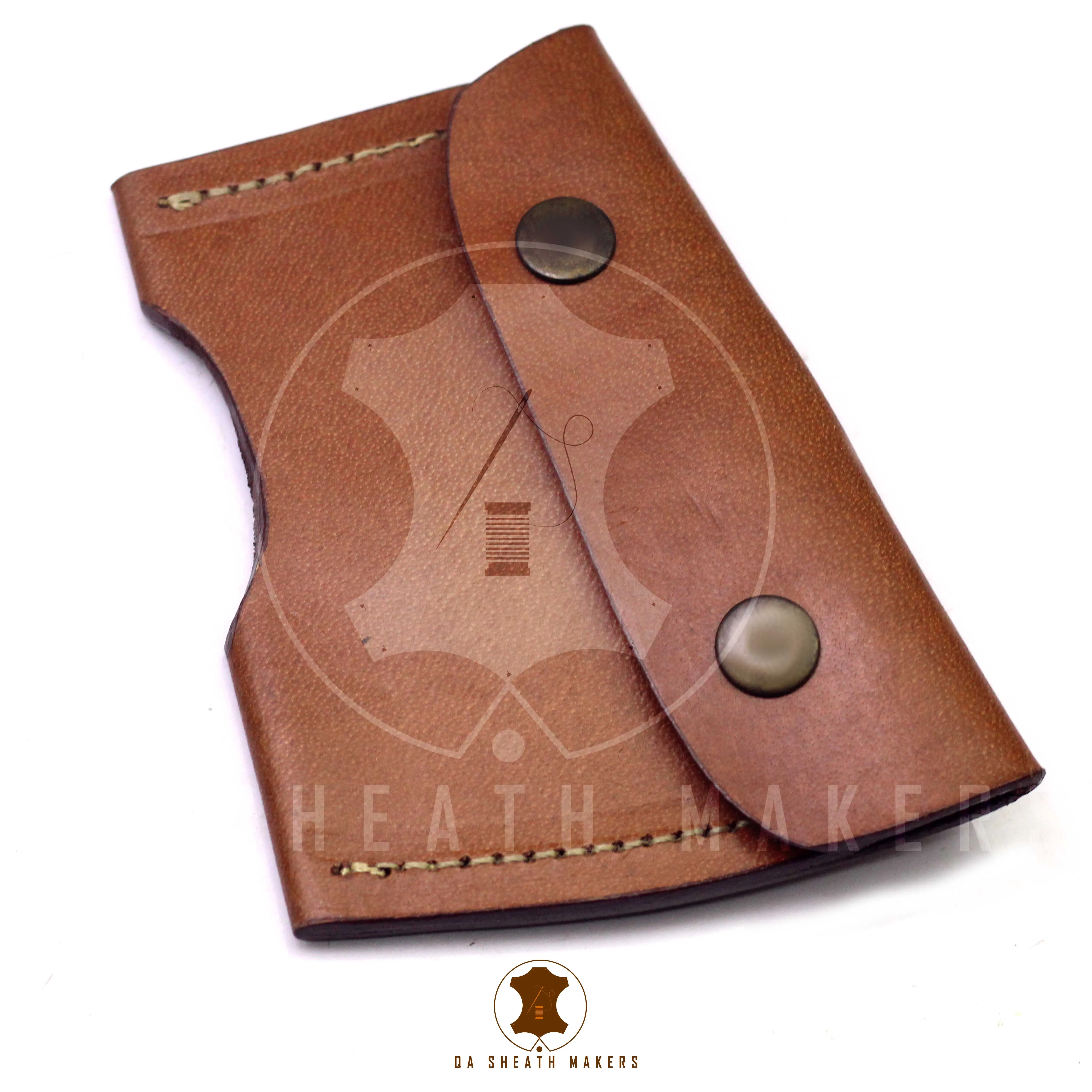 Wholesale Factory made OEM 2021 Hot Selling  Rich Grain Leather Sheath for Tomahawk AXE Hatchet