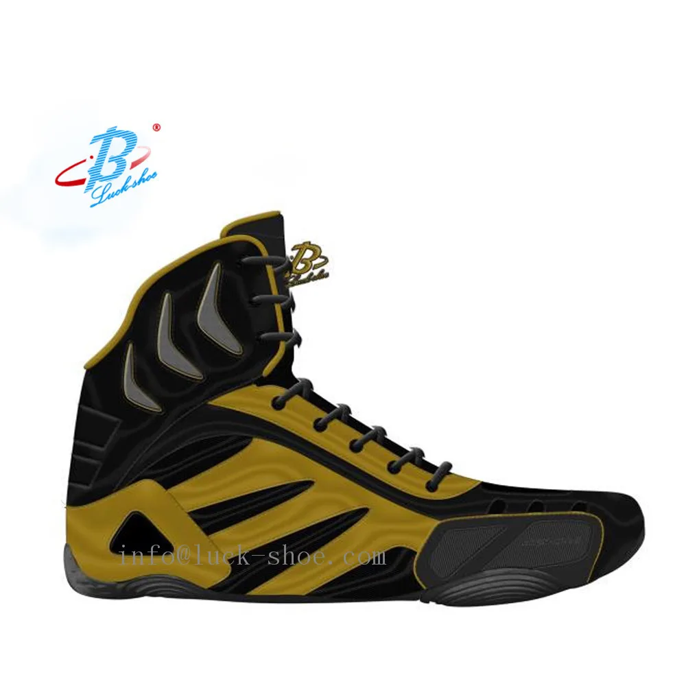 Professional training wrestling shoe customized shoe