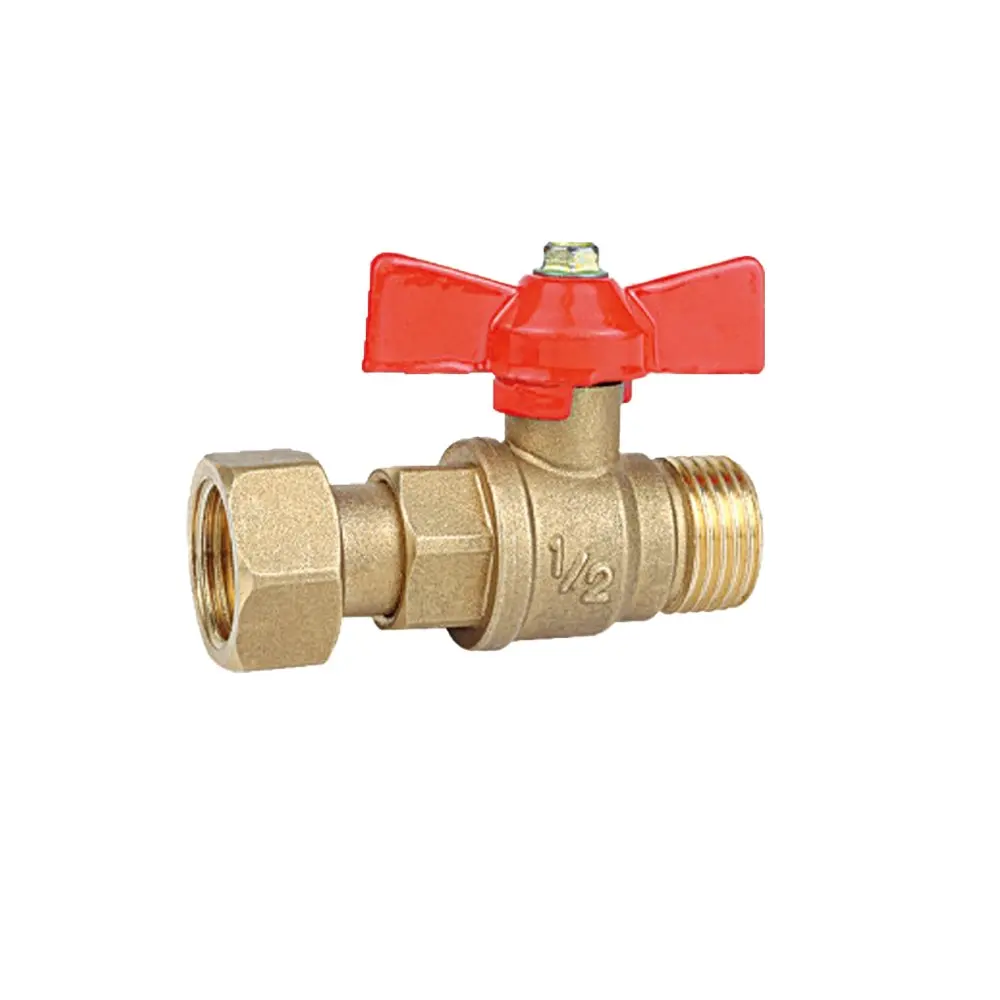 High pressure brass ball valve plated nickel DN15 - DN50 fire fighting system wholesale manufacturer in Vietnam