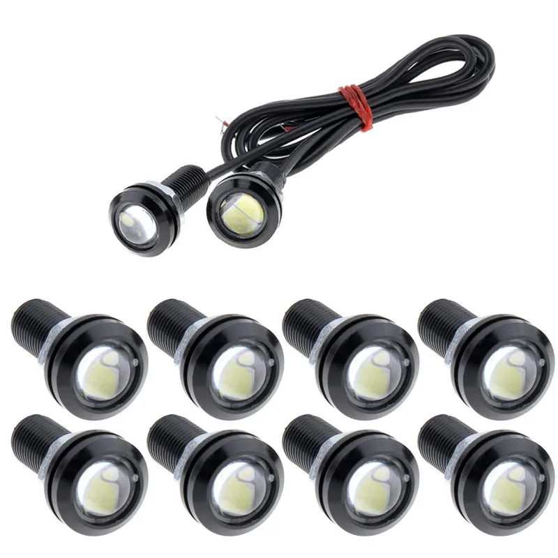 Ultra-Thin 18MM Waterproof car Parking light 3/4 inch Led Led Angel Eyes Fog bulbs Eagle Eye Led Light