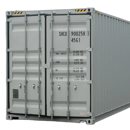 Used or Second Hand 85% new 40 foot high cube metal shipping container for sale