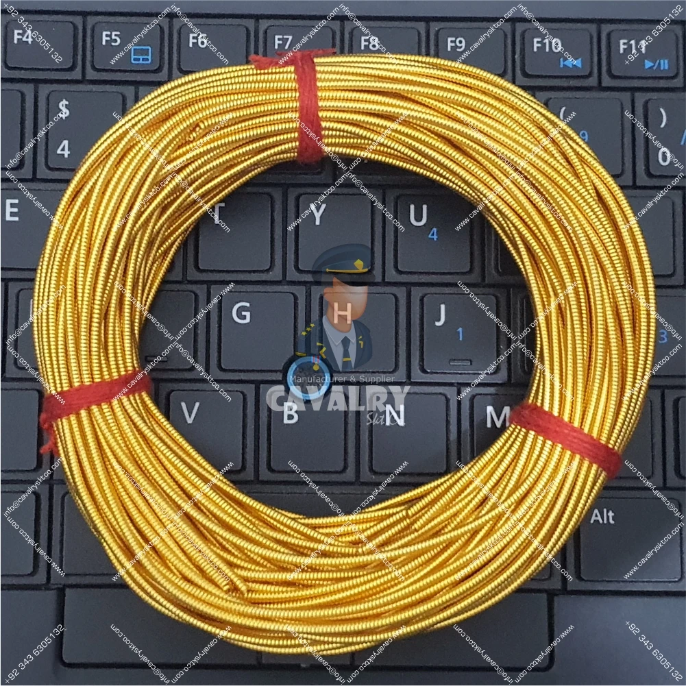 Прямая поставка высококачественный провод французского слива английский | Испанское золото Canutillo