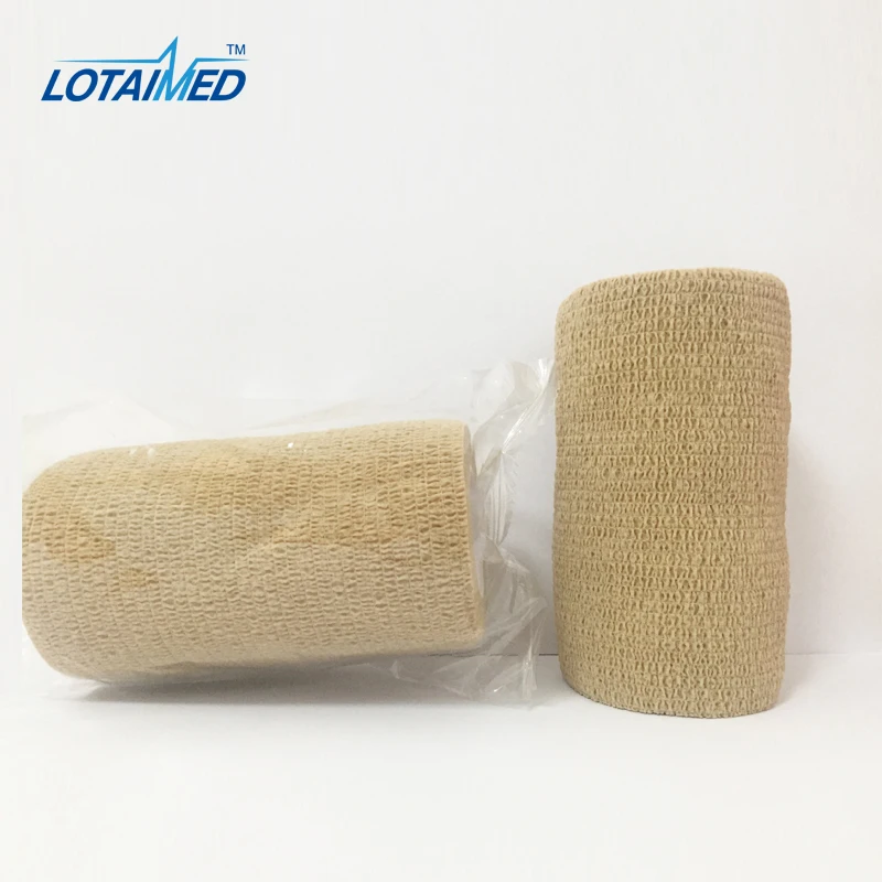
Self-Adherent Bandage Rolls First Aid Strapping Self Adhesive Sports Strap Bandage Wrap Stretch Elastic Thumb Protect Wrist 