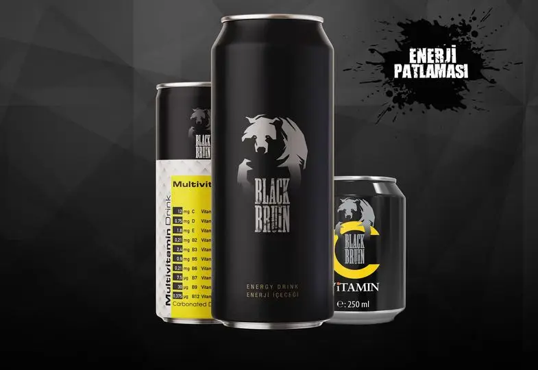 Black Bruin Energy Drink Made in Turkey 250 ml x 24 pcs
