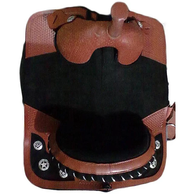 Western Treeless Saddles show saddle IN;34648 14 15 16 17 18