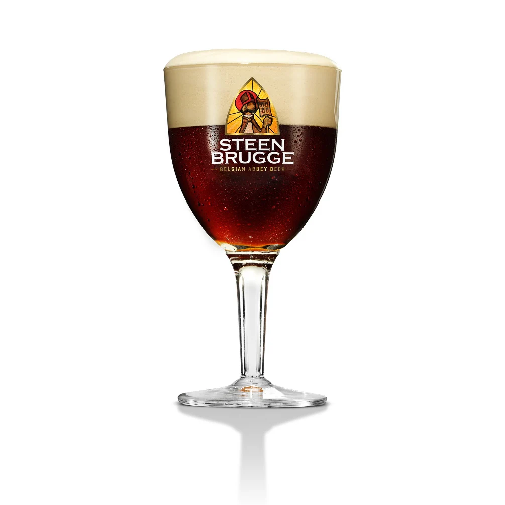 Steenbrugge коричневый пиво Бельгия пивной ящик Dubbel 24x33cl