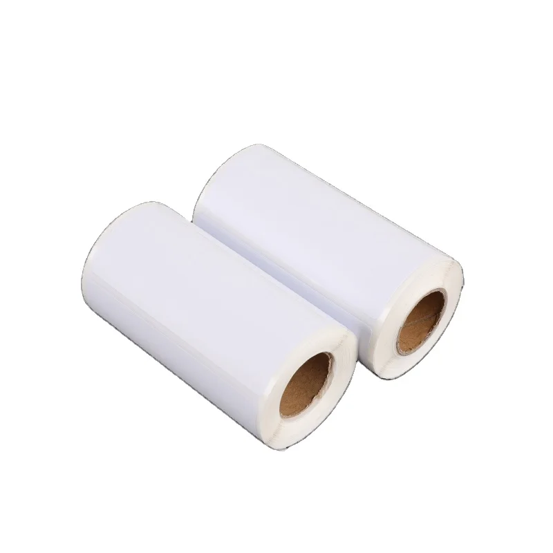Индивидуальный рулон бумаги с термонаклейками наклейка для термопринтера