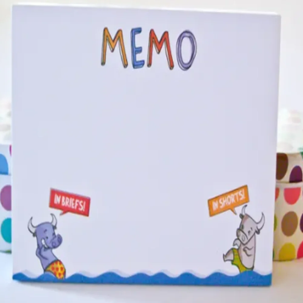 China Printing Service hot sale offset paper sticky memo pad