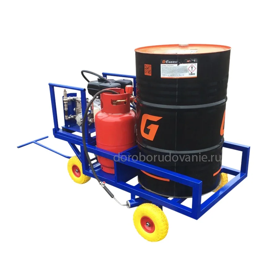 Bitumen Sprayer With Heating And Trolley BE-3T Business Road Sealing Machine Bitumen Spreader Road Crack Sealing Machine
