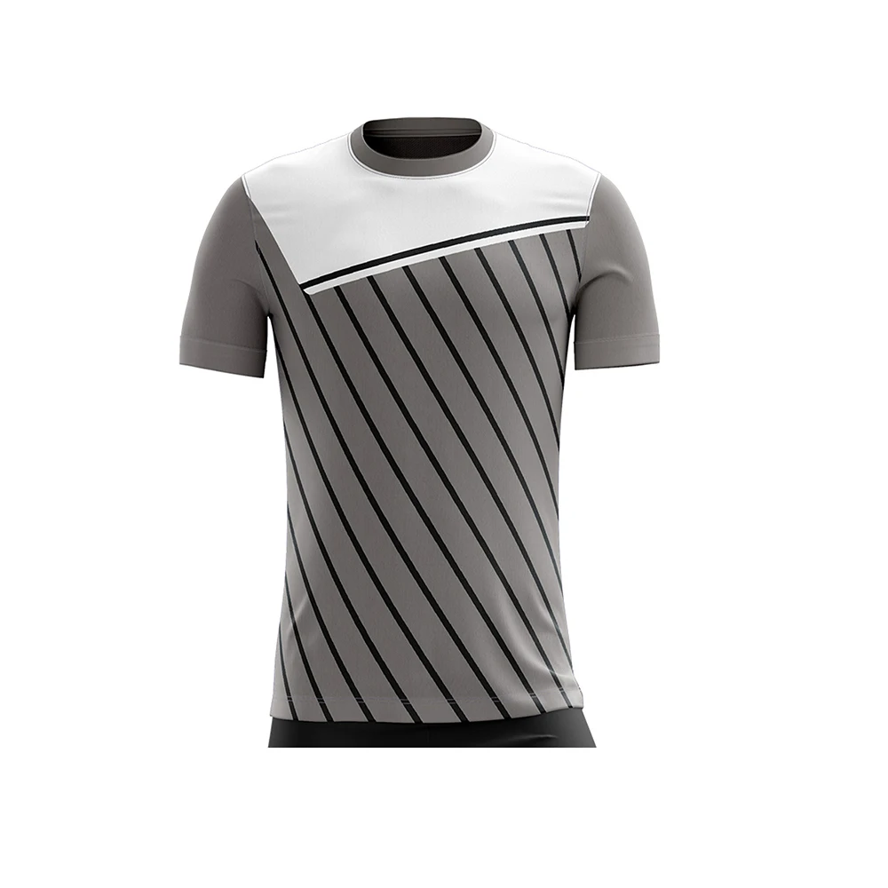 
Удобная Футбольная форма с V-образным вырезом и рукавом до локтя, удобная Футбольная форма с цифровой сублимацией 