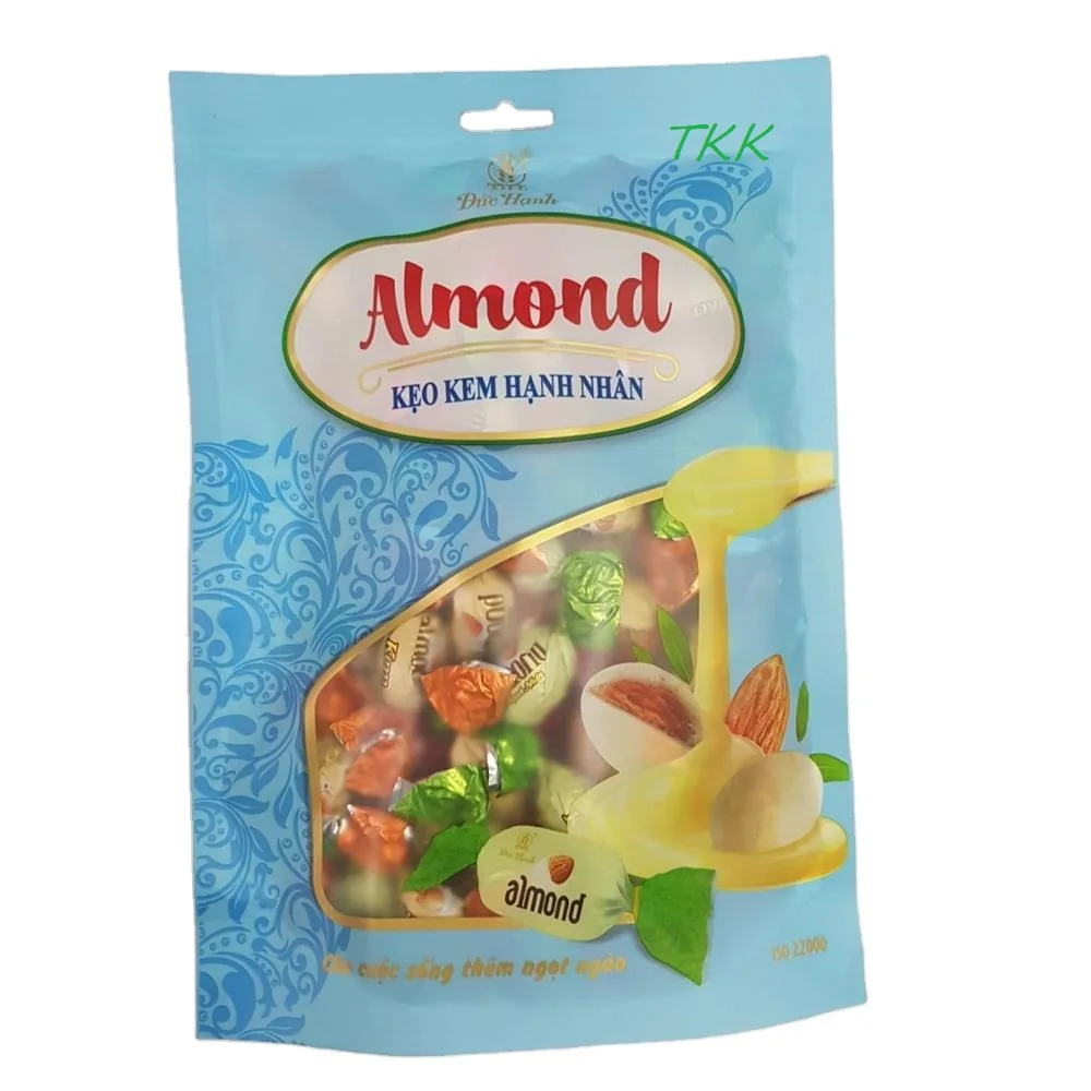 Хит продаж во Вьетнаме дешевая цена вкусный молочный шоколад покрытый миндалем упакованный в