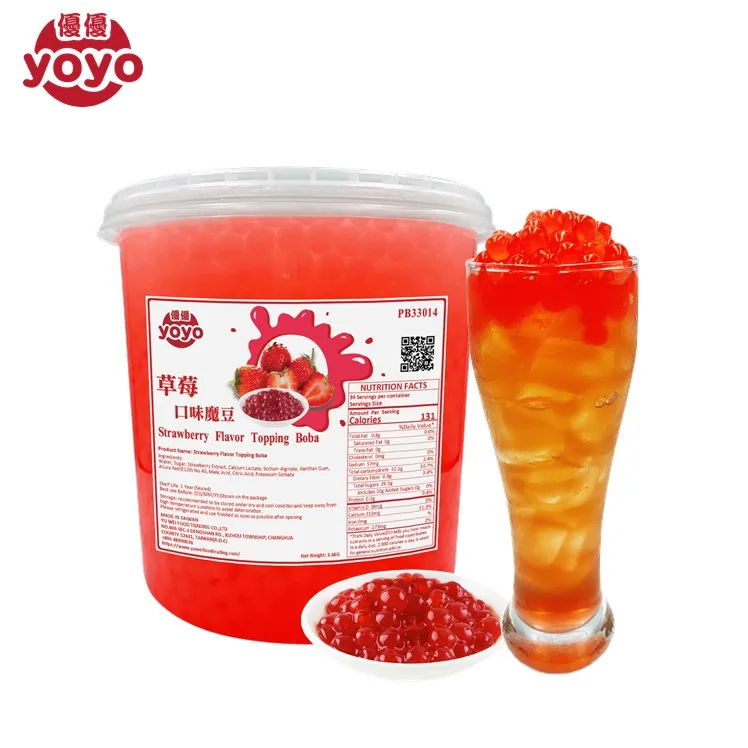 Topping Boba Strawberry-3