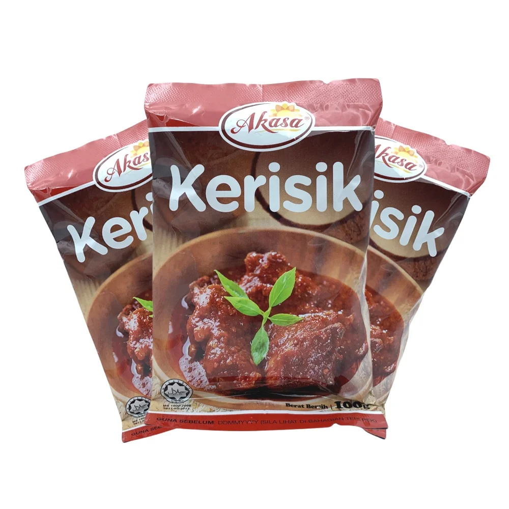 Akasa Toasted Coconut Paste for Rendang (Kerisik) 100g