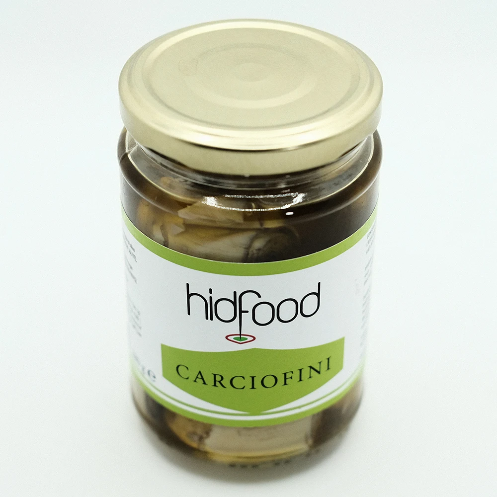 Private label Made in Italy high quality food products ready to eat canned vegetables artichokes in oil