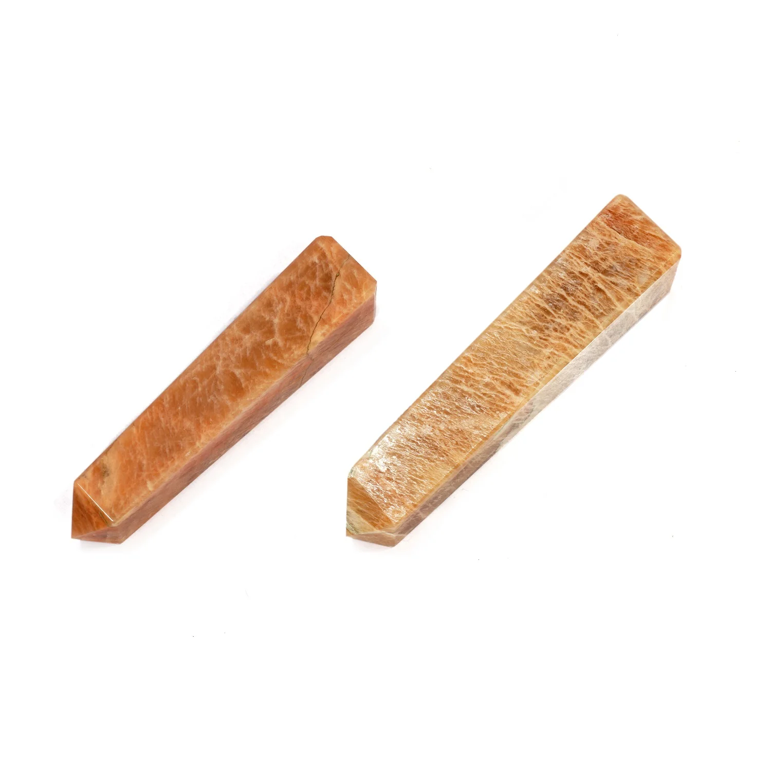 
Best Quality Natural Moonstone Healing Wand Handmade Agate Crystal Gemstone Healing Massage Wands For Sale 