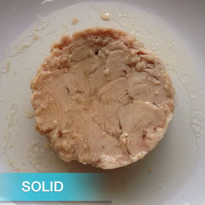 Лучшее качество твердого тунца в соевом масле по специальной цене