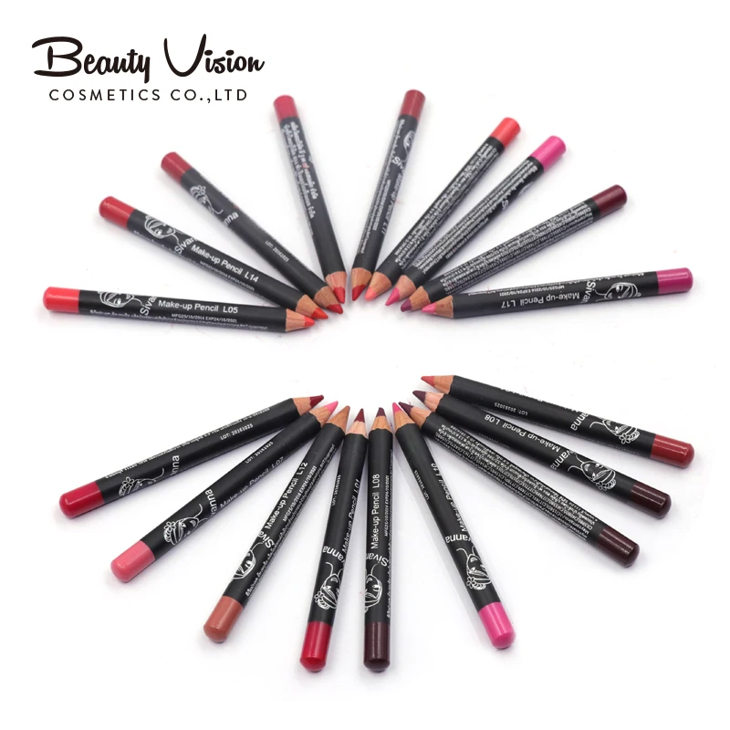 OEM Lip Makeup Products Natural water proof  Lip Pencil Long Lasting Lip Pencil