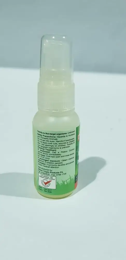 
Good Quality AWAY Lemon Grass Smell Liquid Mosquito Repellent Spray 30ml 