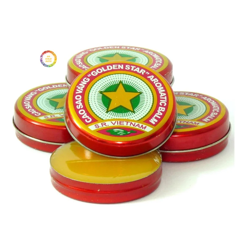 Vietnam Golden Star Aromatic Balm Help To Refresh Headache Dizziness And Ease The Bite Of Insects
