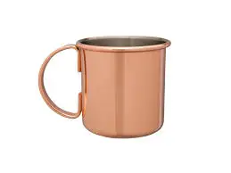 Vintage Selling Plain Copper Mugs Brass Handle Antique Beer Mugs Moscow Mule Customized Hotel Home Accessories Ayurvedic History