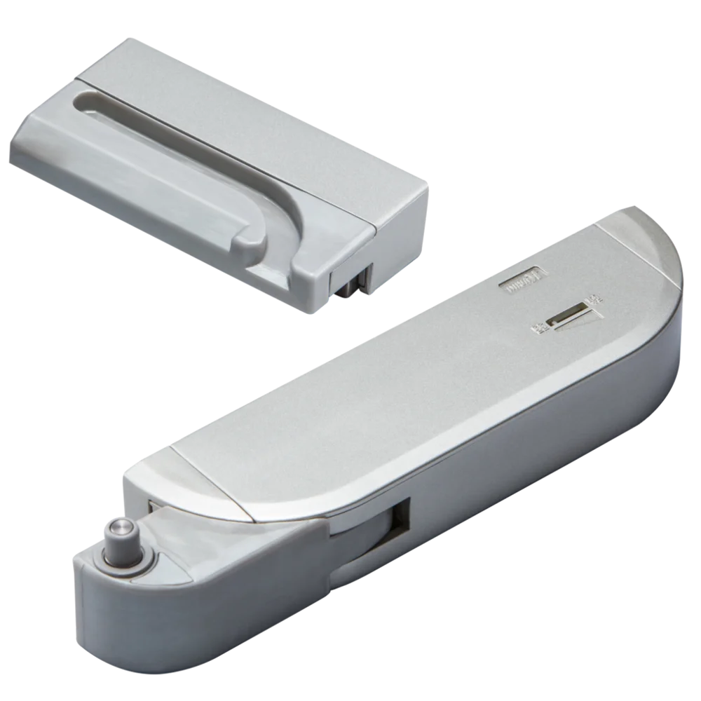 (RH/60kg) Hinged Door Closer for Hinge Door Right-Hand Japan Made, in color Silver Painting