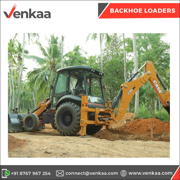 High Performance 332 NM Maximum Torque 1300 RPM Construction Machinery Backhoe Loaders