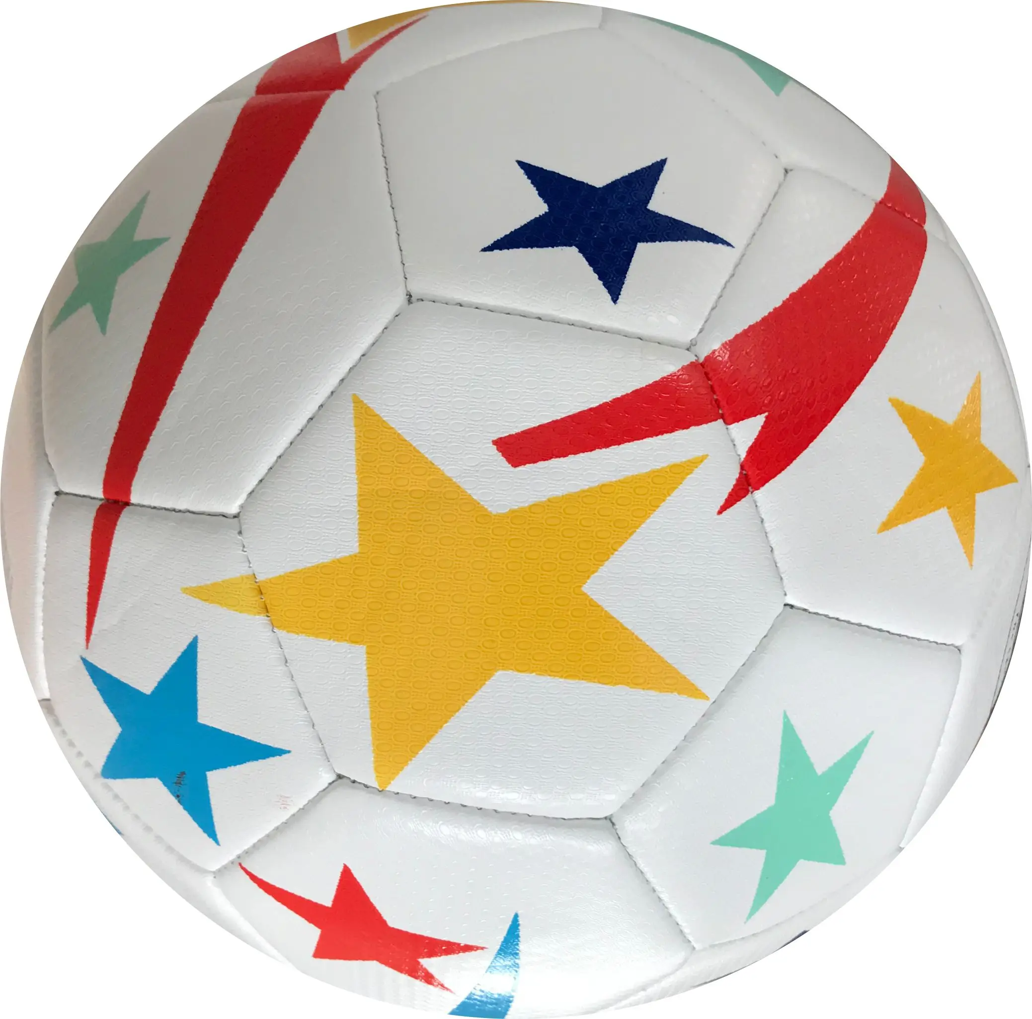 Fire Works High Quality Machine Sewn Training Soccer Ball with Customize Logo