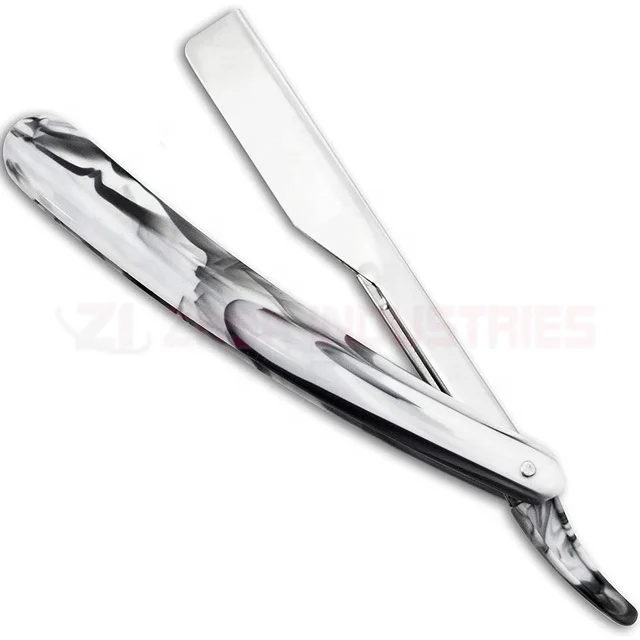 Лидер продаж профессиональная бритва с прямыми краями эргономичный дизайн для стрижки горла парикмахера безопасное бритье Мужская бороды лица шейпер волос