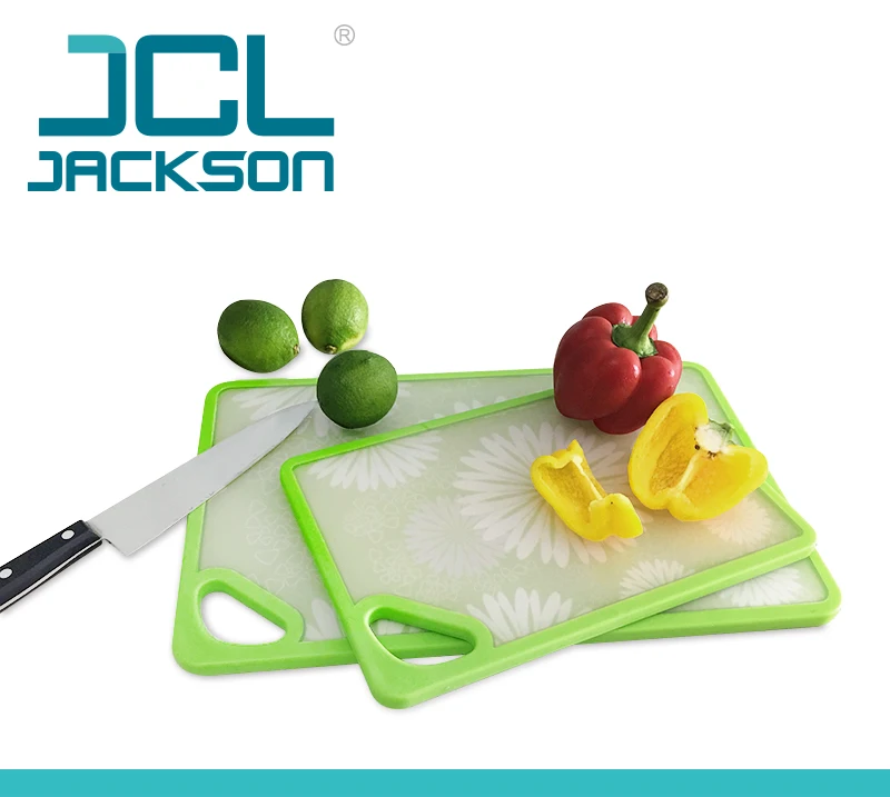 handle plastic clear cutting board