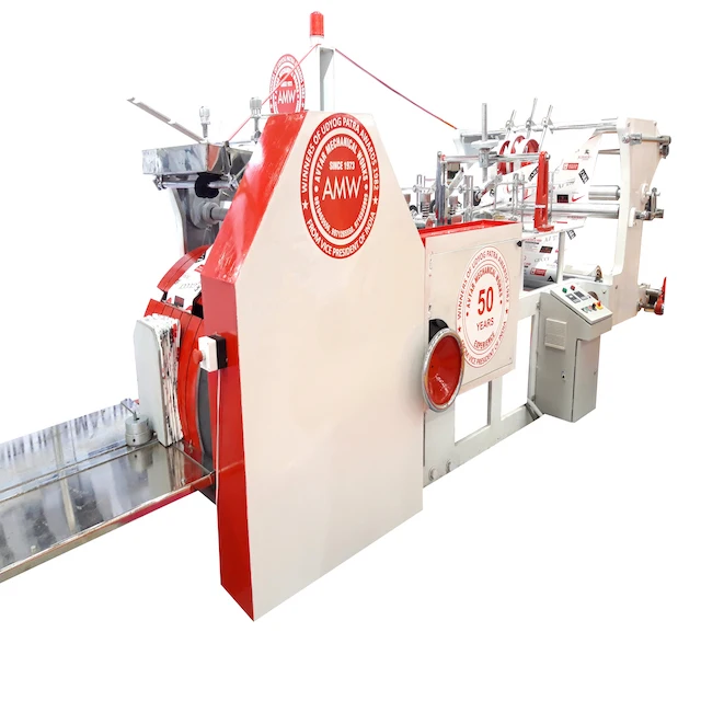 Two-Colour Flexo Printing Paper Bag Making Machine High Quality Customized Printed Paper Bags