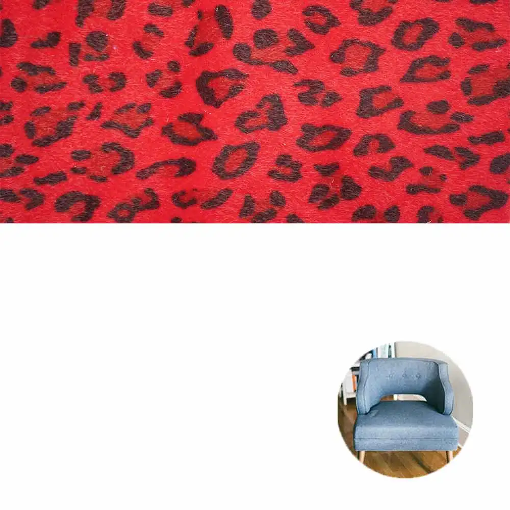 Товары из искусственного винилового меха животных ткань с рисунком для одежды кожаная обувь пробковой кожи