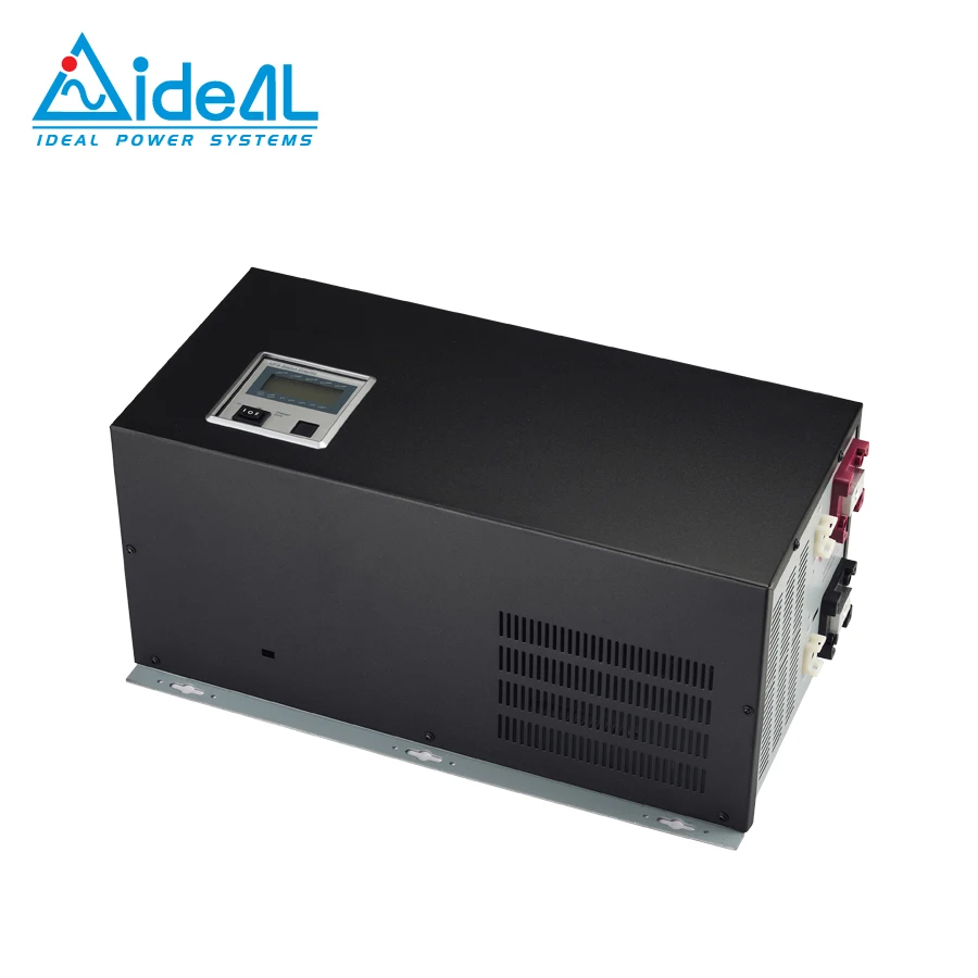 LCD display smart 1KVA inverter for home ups solar system
